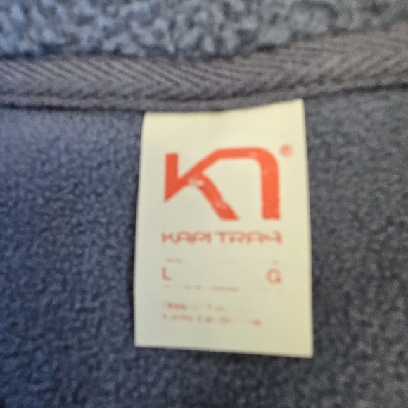 Kari Traa Rothe Blue Sail Fleece Full Zip Jacket Sz Large - Picture 6 of 9